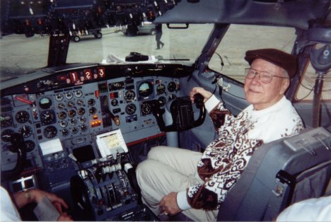 Gene in cockpit